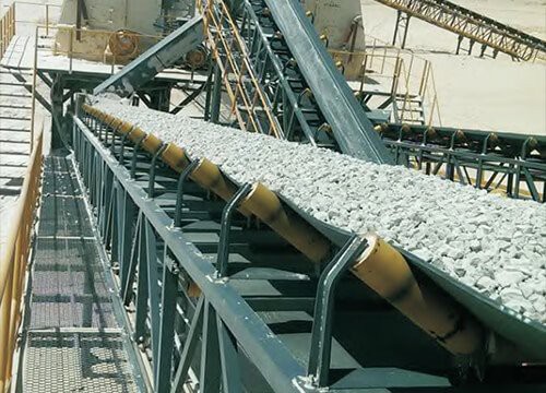 Juostinis žvyro konvejeris